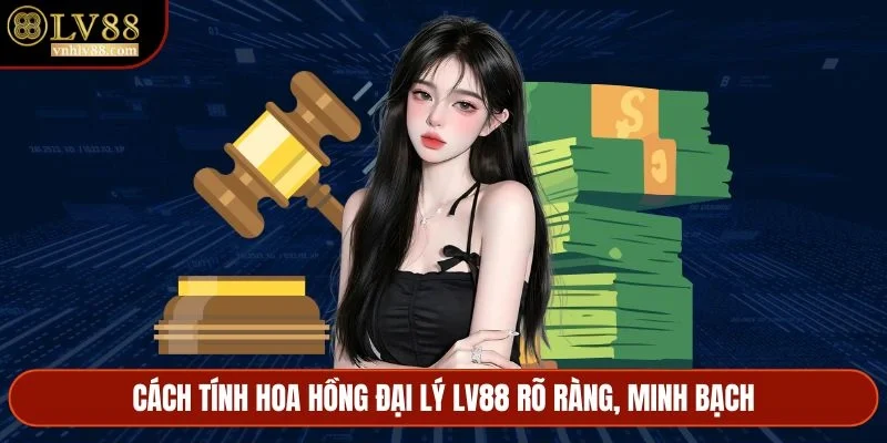 Cách tính hoa hồng đại lý LV88 rõ ràng, minh bạch